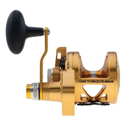 PENN Torque Lever Drag 2 Speed Reel Gold TRQ25NLD2 1206028