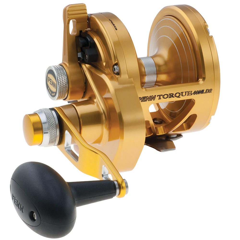PENN Torque Lever Drag 2 Speed Reel Gold TRQ30LD2 1206069