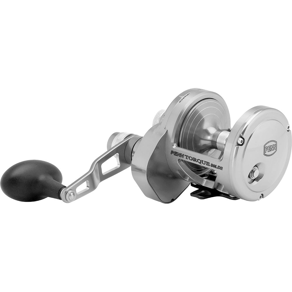 PENN Torque Lever Drag 2 Speed Reel Silver TRQ30LD2S 1501853