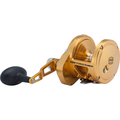 PENN Torque Lever Drag 2 Speed Reel Gold TRQ40NLD2 1206070