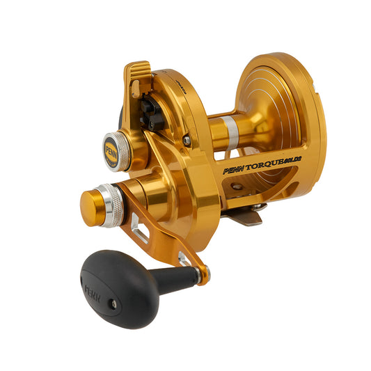 PENN Torque Lever Drag 2 Speed Reel Gold TRQ60LD2 1501855