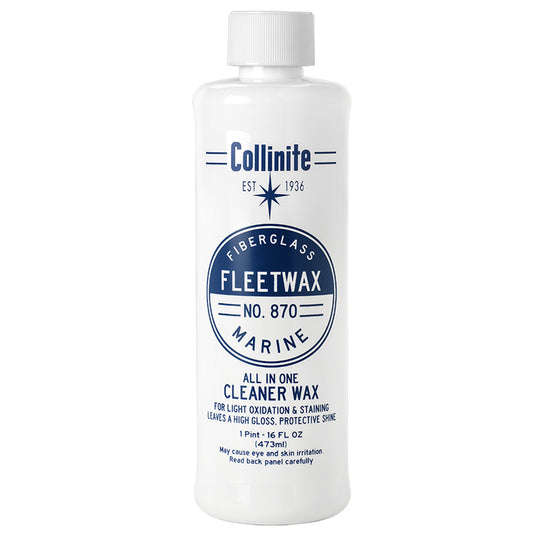 Collinite 870 Marine Fiberglass Fleetwax  16oz 87016OZ