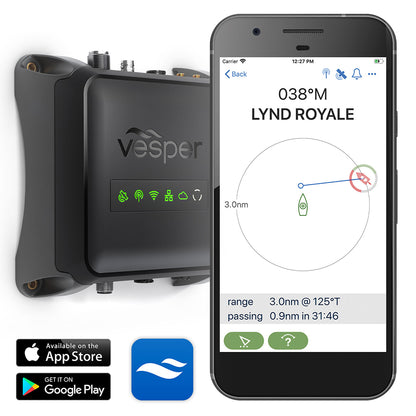 Vesper Cortex M1 Full Class B SOTDMA SmartAIS Transponder wRemote Vessel Monitoring  Works Worldwide 0100281520