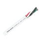 Pacer Round 4 Conductor Cable  100  164 AWG  Black Green Red  White WR164100