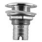 Attwood Stainless Steel ThruHull Short Straight Barbed  1 Inner Diameter 665423