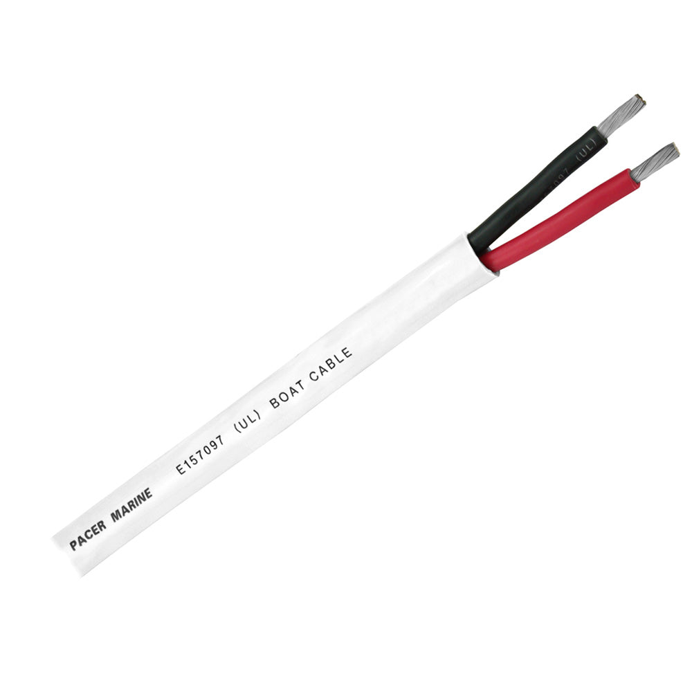 Pacer Duplex 2 Conductor Cable  250  142 AWG  Red Black WR142DC250