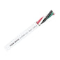 Pacer Round 4 Conductor Cable  100  144 AWG  Black Green Red  White WR144100