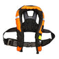 First Watch FW40PRO Ergo Auto Inflatable PFD wHarness  HiVis Orange  Black FW40PROHAOB