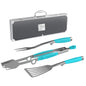 Toadfish Ultimate Grill Set  Case  Tongs Spatula  Fork 1092