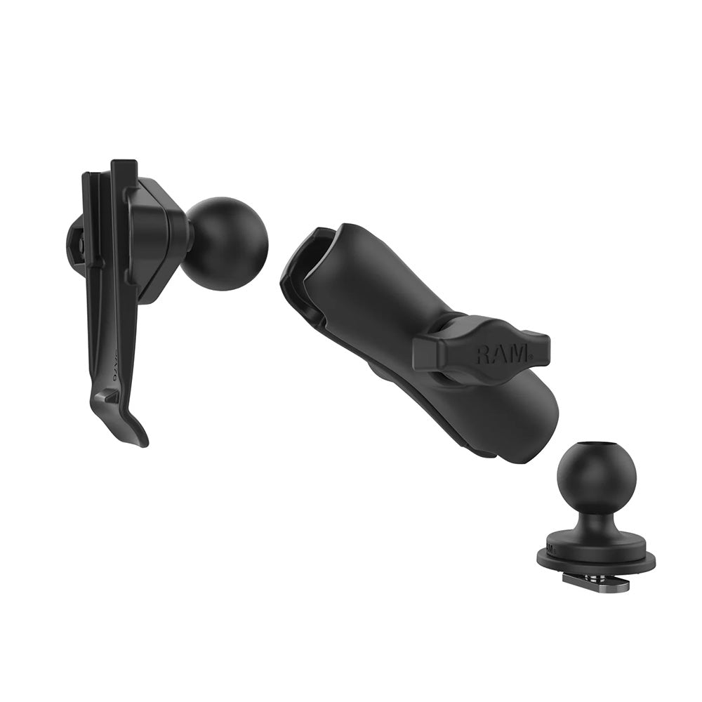 RAM Mount RAM Track Ball Double Ball Mount wGarmin Spine Clip Holder RAPB202GA76TRA1U