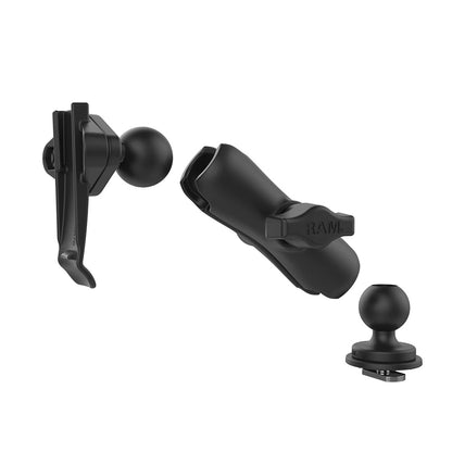 RAM Mount RAM Track Ball Double Ball Mount wGarmin Spine Clip Holder RAPB202GA76TRA1U