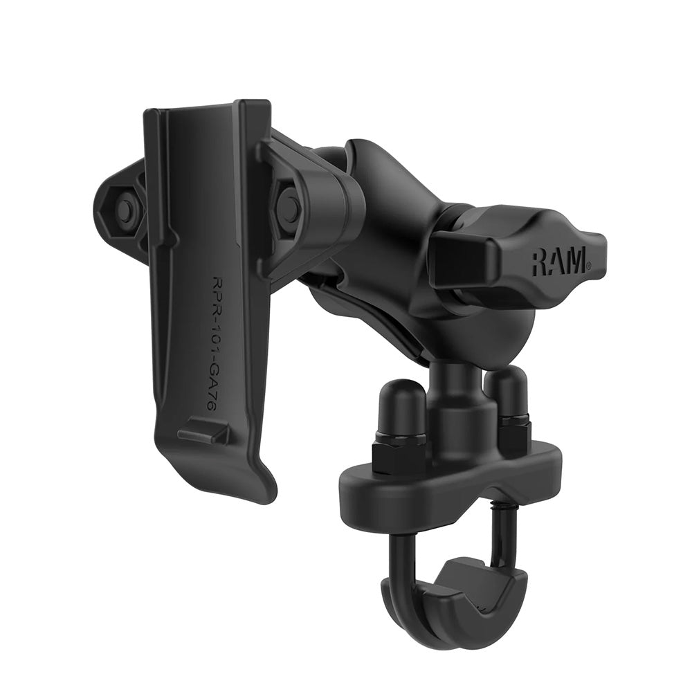 RAM Mount RAM Spine Clip Garmin Mount wHandlebar UBolt Base RAMB149ZAGA76U
