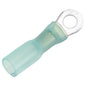 Pacer 1614 AWG Heat Shrink Ring Terminal  8 Stud Size  100 Pack TE148R100