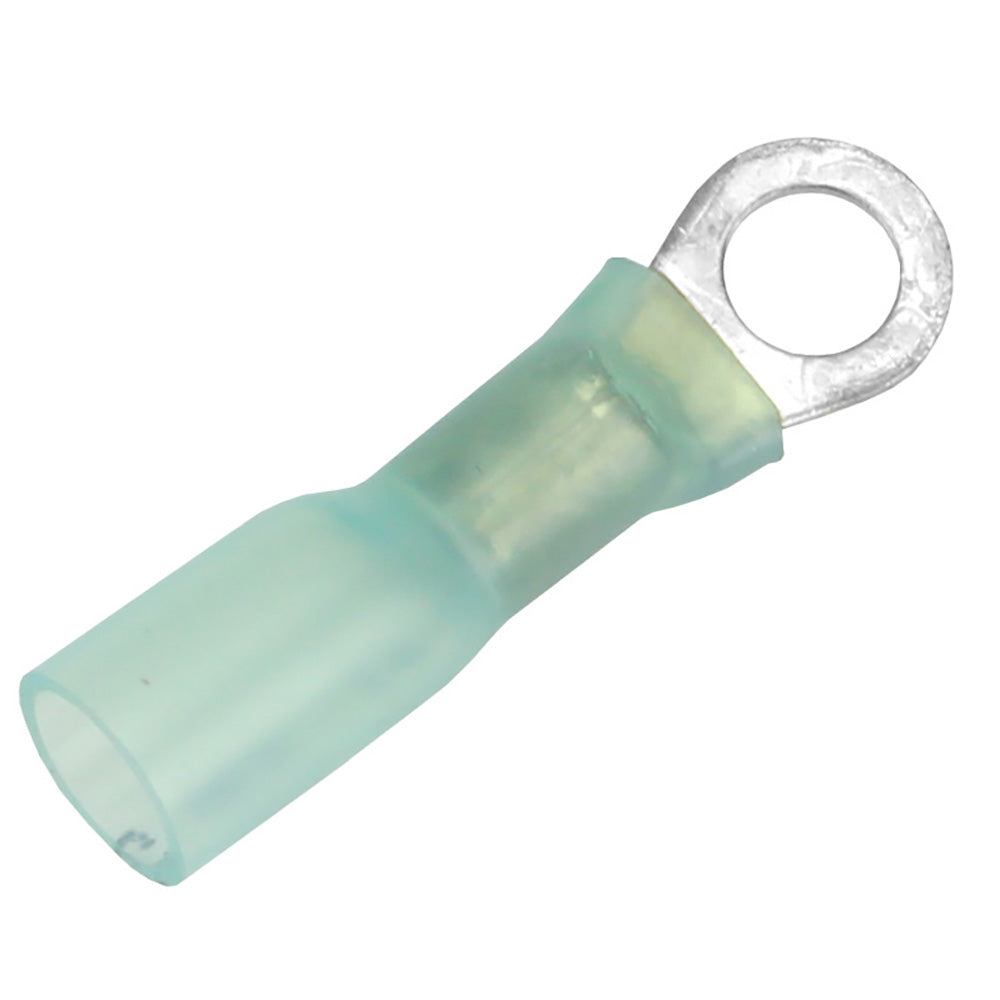 Pacer 1614 AWG Heat Shrink Ring Terminal  10 Stud Size  3 Pack TE1410R3