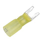 Pacer 1210 AWG Heat Shrink Spade Terminal  10 Stud Size  100 Pack TE1010SLF100