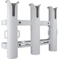 SeaDog Triple Threat Three Pole Rod Holder  White 3250321