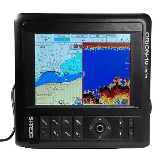 SITEX 10 Chartplotter System wInternal GPS  CMAP 4D Card ORIONC