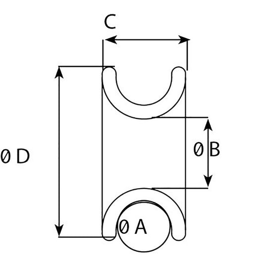 Wichard FRX25 Friction Ring  25mm 6364 FRX25  22517