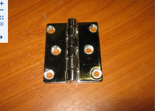 Stainless Steel Hinge – 60 x 50 mm