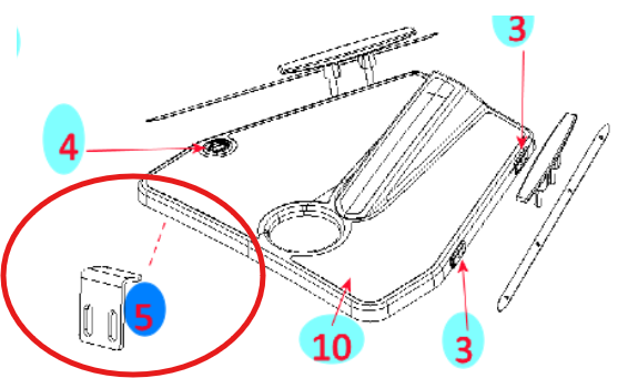 Stainless Steel Strike Plate (Chain Locker Cover) image 1