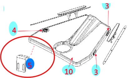 Stainless Steel Strike Plate (Chain Locker Cover) image 1