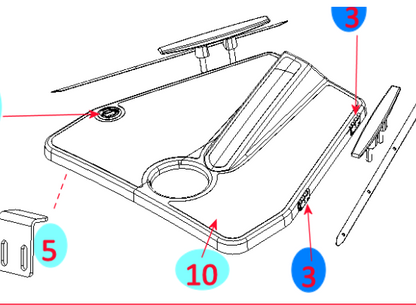 Stainless Steel Hinge (60mm x 50mm) image 1