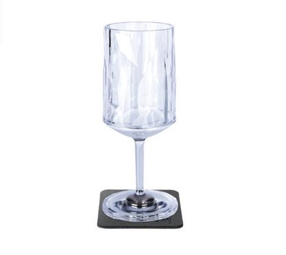 2 Magnetic Plastic Wine Glasses image 1